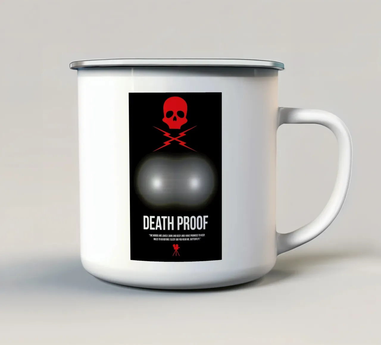 Death Proof tazza in smalto da Naxart