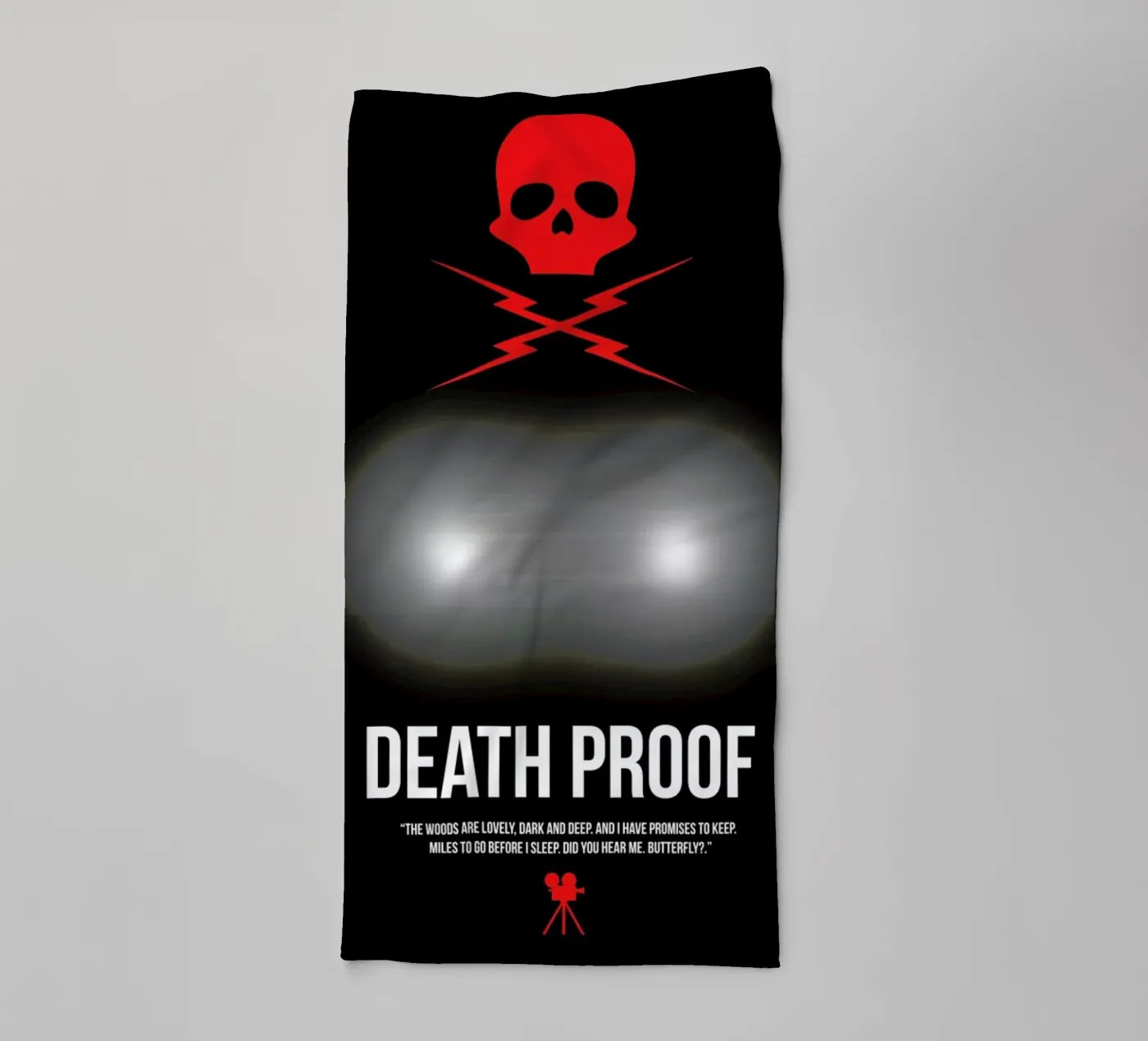 Death Proof asciugamano da bagno da Naxart
