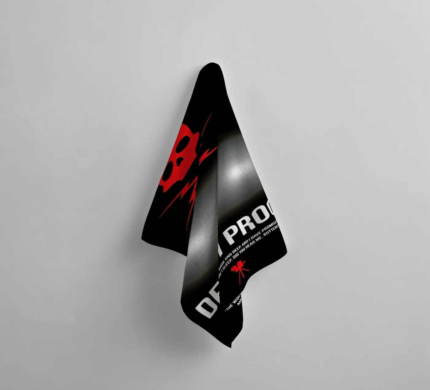 Death Proof asciugamano da bagno da Naxart