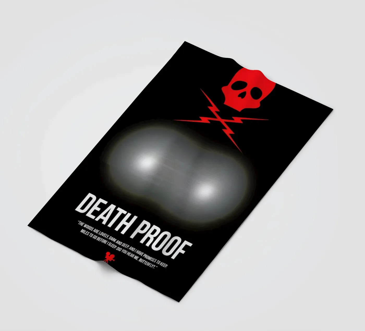Death Proof Fleecedecke von Naxart
