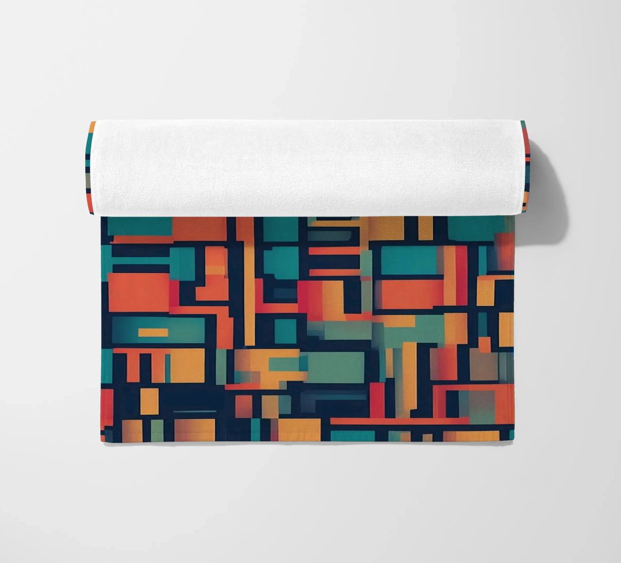 Paths | Geometric Abstract Art telo mare da Pantheon Studio