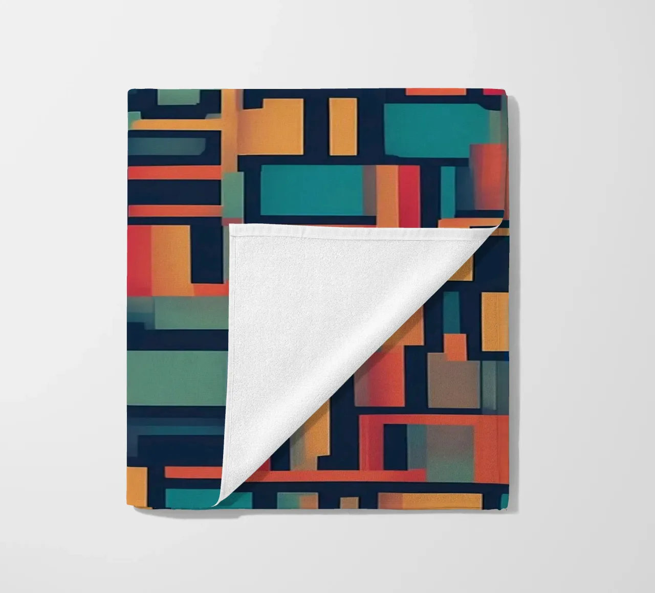 Paths | Geometric Abstract Art telo mare da Pantheon Studio