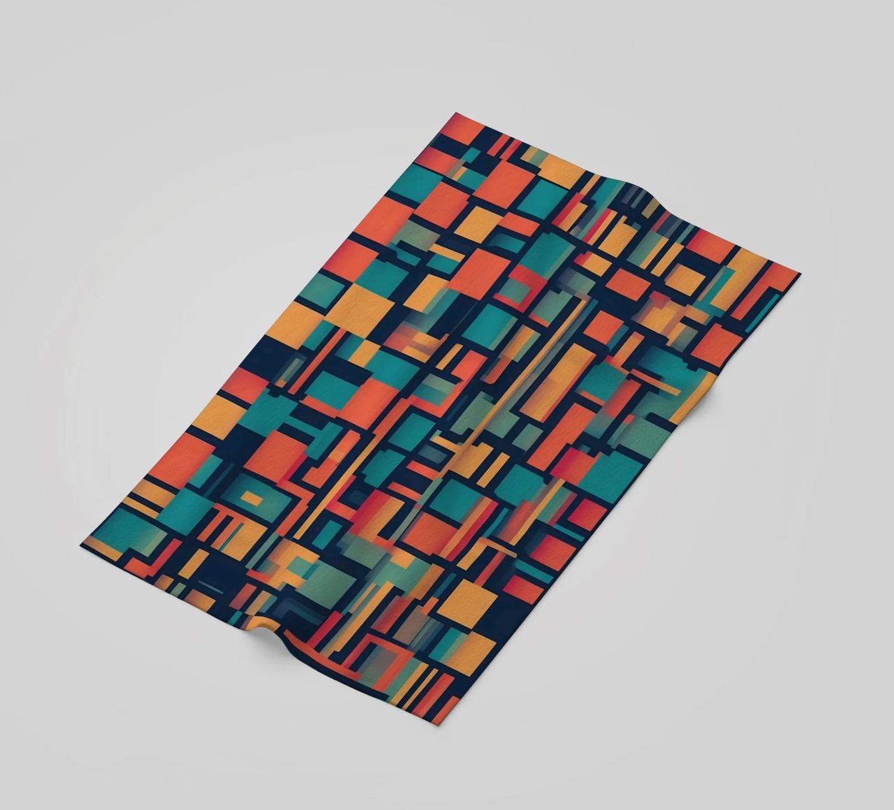 Paths | Geometric Abstract Art telo mare da Pantheon Studio