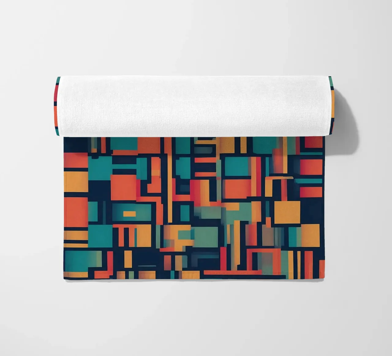 Paths | Geometric Abstract Art telo mare da Pantheon Studio