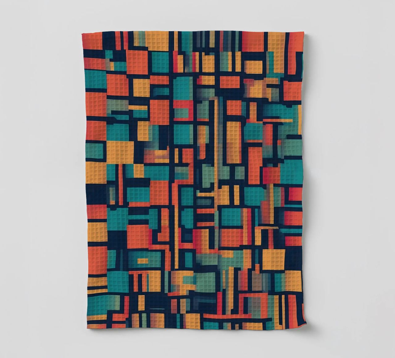 Paths | Geometric Abstract Art canovaccio da cucina da Pantheon Studio