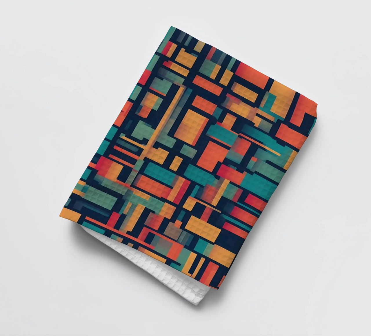 Paths | Geometric Abstract Art canovaccio da cucina da Pantheon Studio