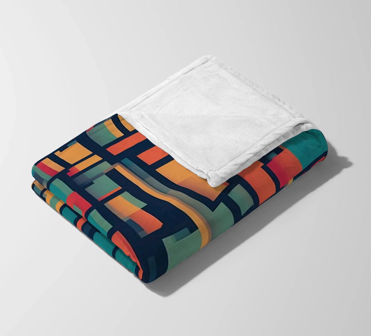 Paths | Geometric Abstract Art coperta in pile da Pantheon Studio