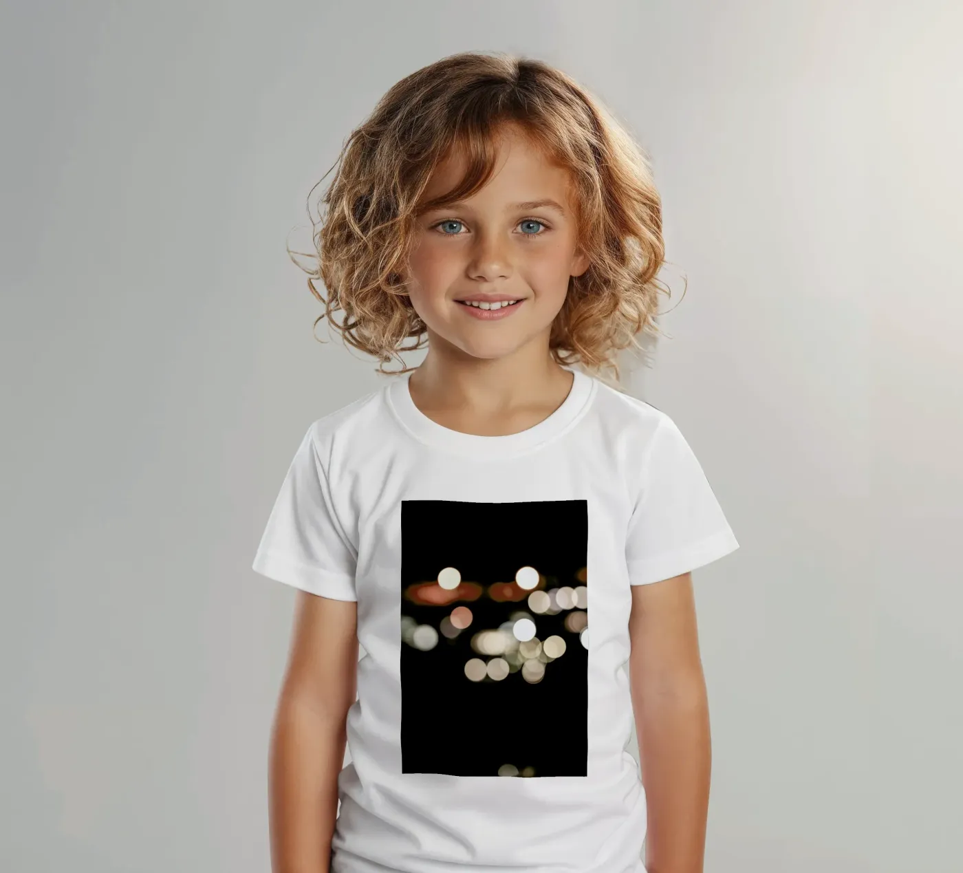 Dancing Lights kinder t-shirt van Shot By Clint