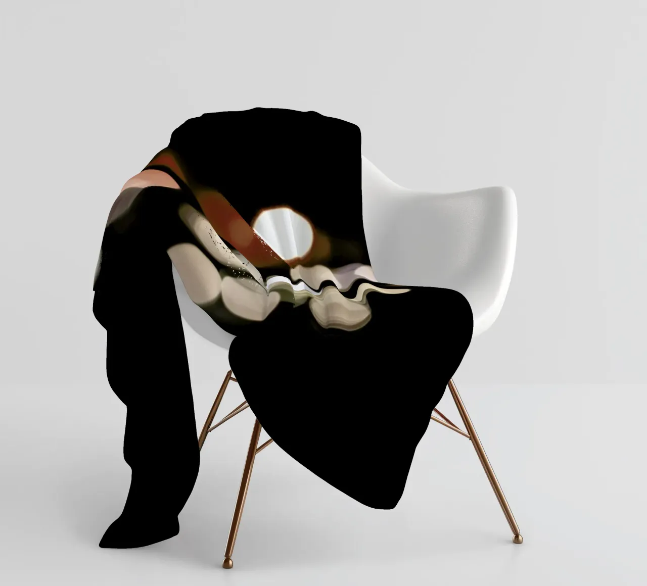 Dancing Lights Fleecedecke von Shot By Clint