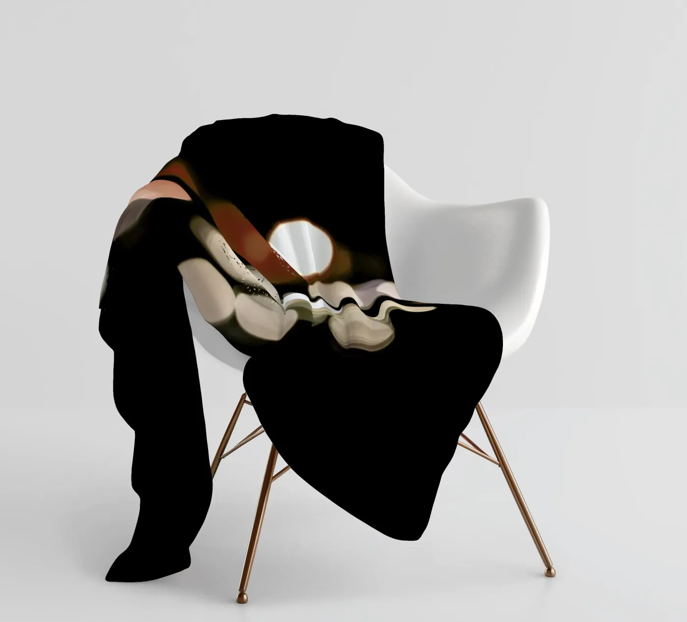 Dancing Lights Fleecedecke von Shot By Clint