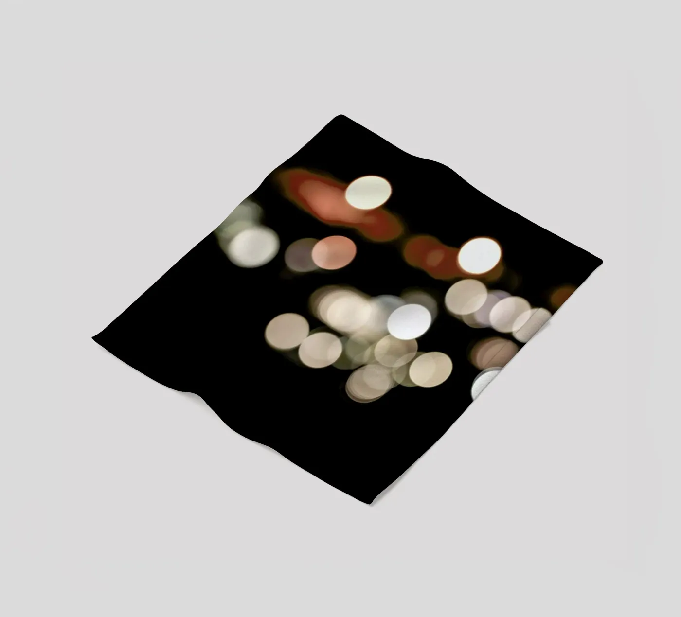 Dancing Lights Fleecedecke von Shot By Clint