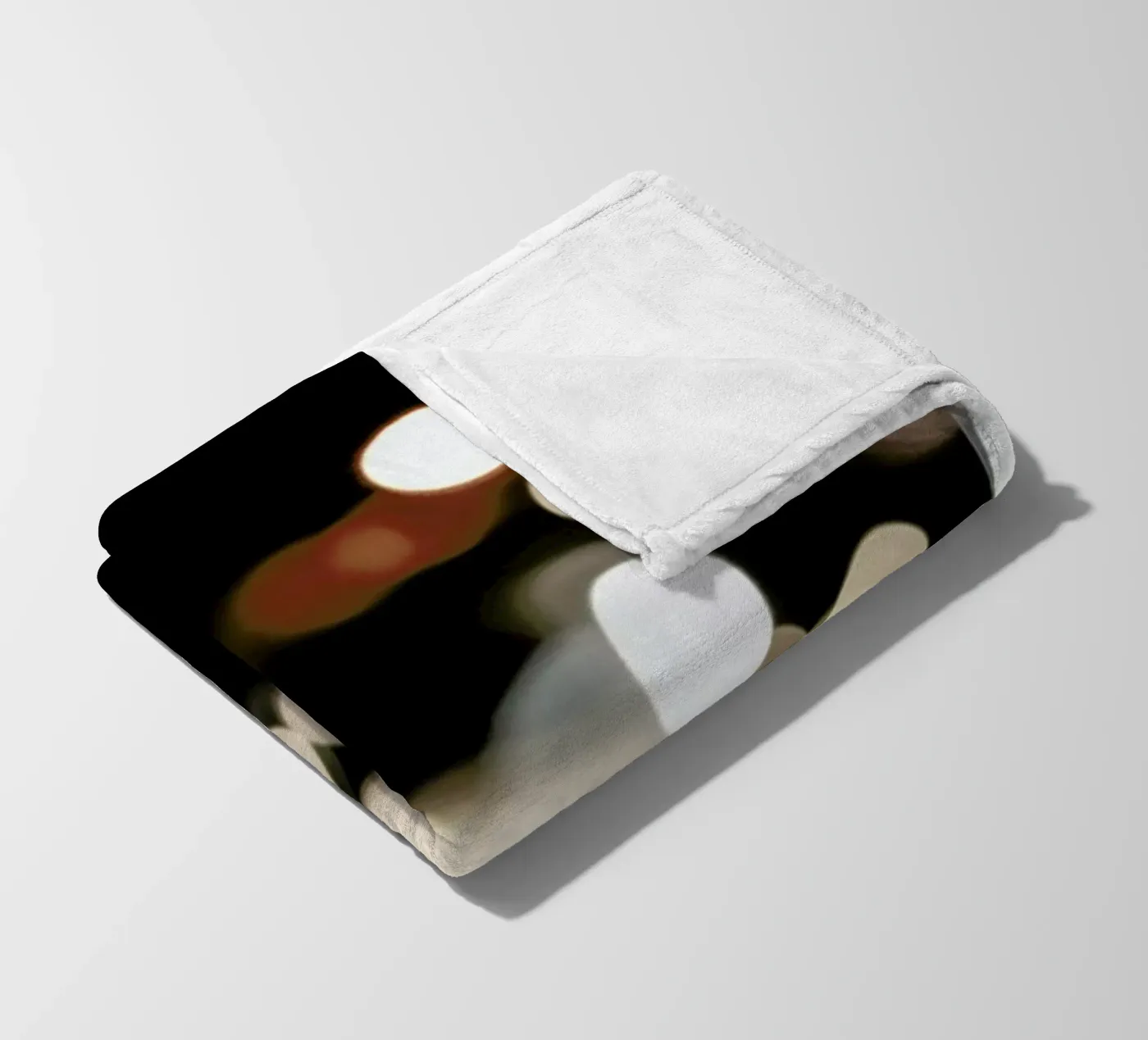 Dancing Lights Fleecedecke von Shot By Clint