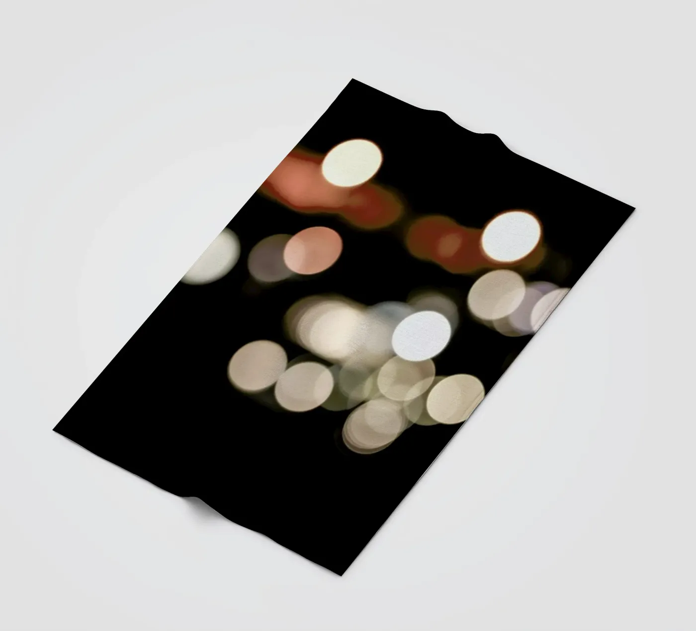 Dancing Lights Fleecedecke von Shot By Clint