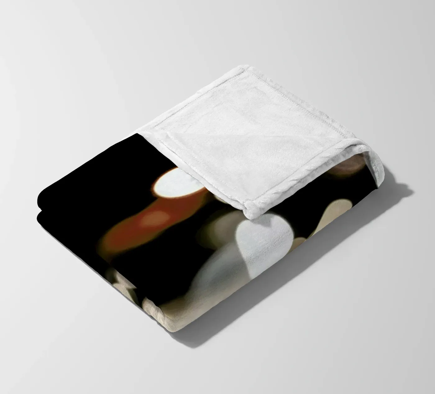 Dancing Lights Fleecedecke von Shot By Clint