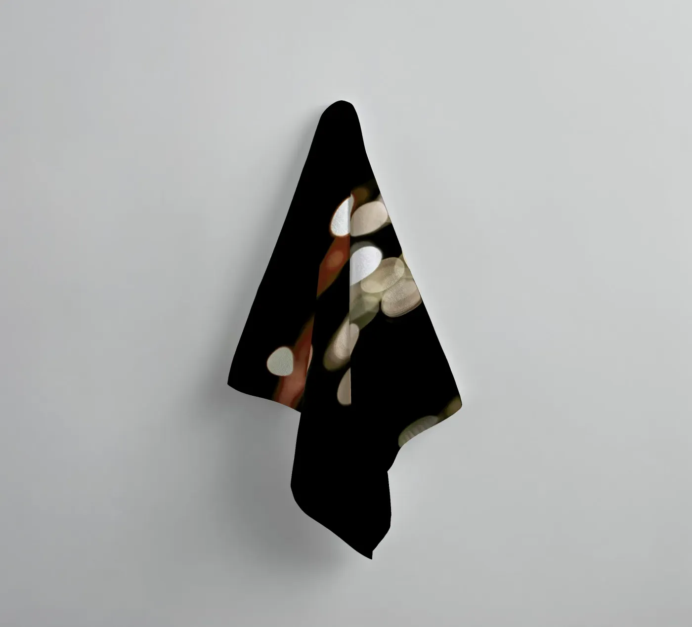 Dancing Lights Handtuch von Shot By Clint