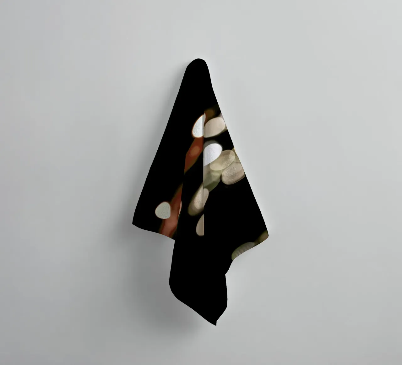 Dancing Lights badhanddoek van Shot By Clint