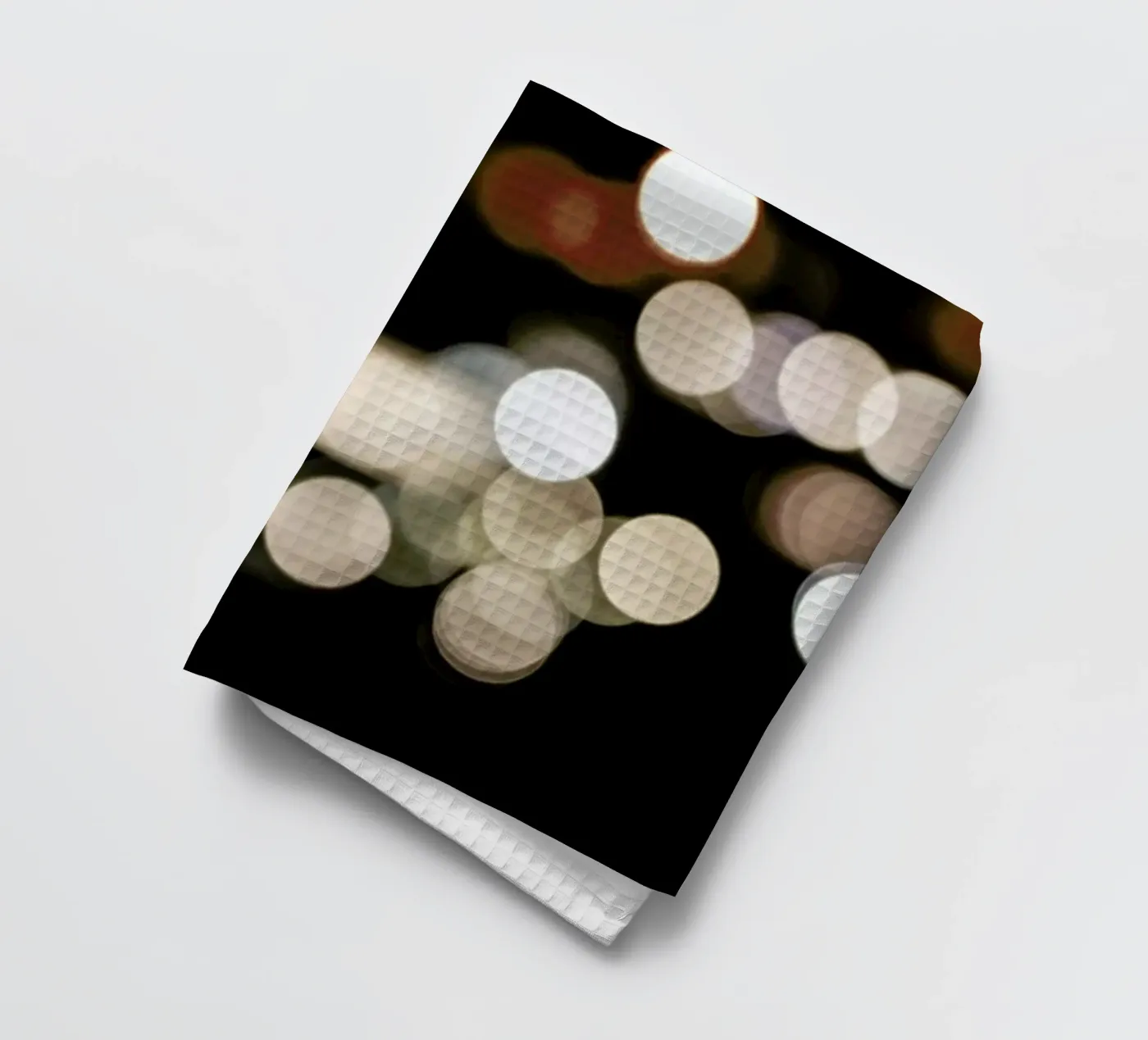 Dancing Lights Geschirrtuch von Shot By Clint