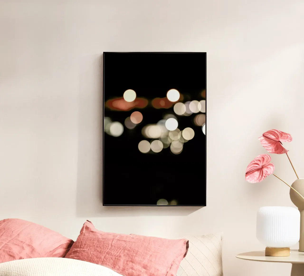 Dancing Lights Acryl-Glas von Shot By Clint