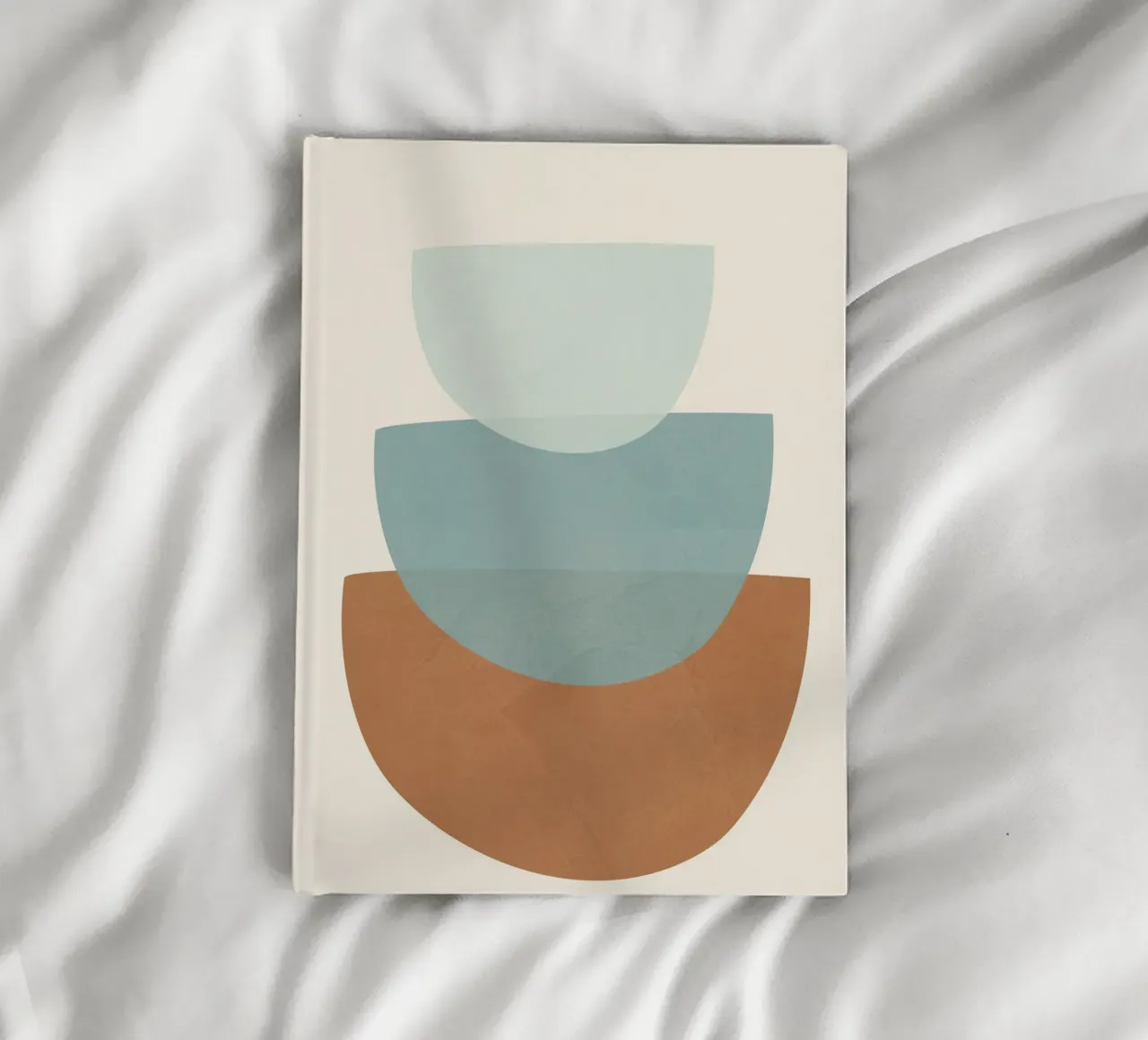 Azzurro Shapes No.1 Notizbuch von cityart