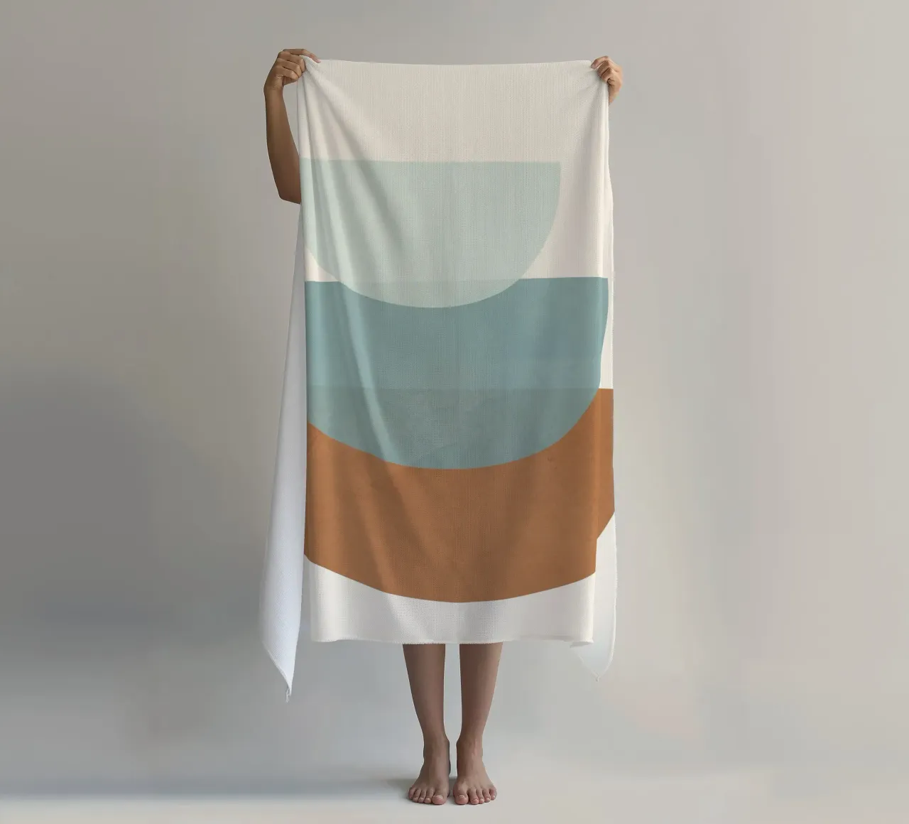 Azzurro Shapes No.1 telo mare da cityart