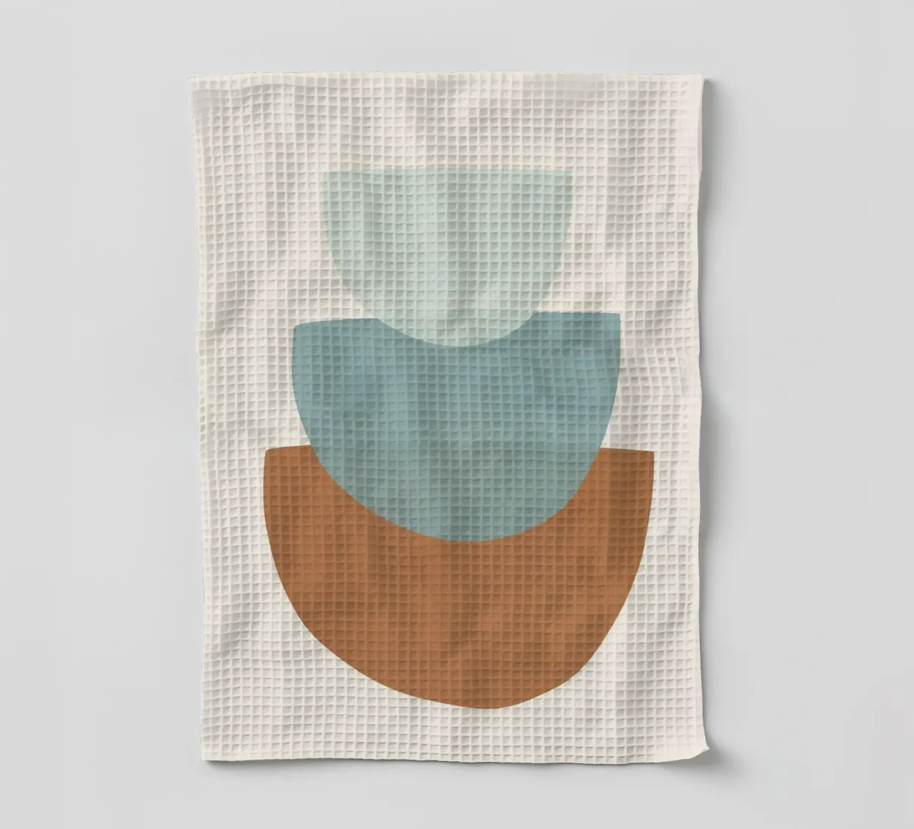 Azzurro Shapes No.1 canovaccio da cucina da cityart