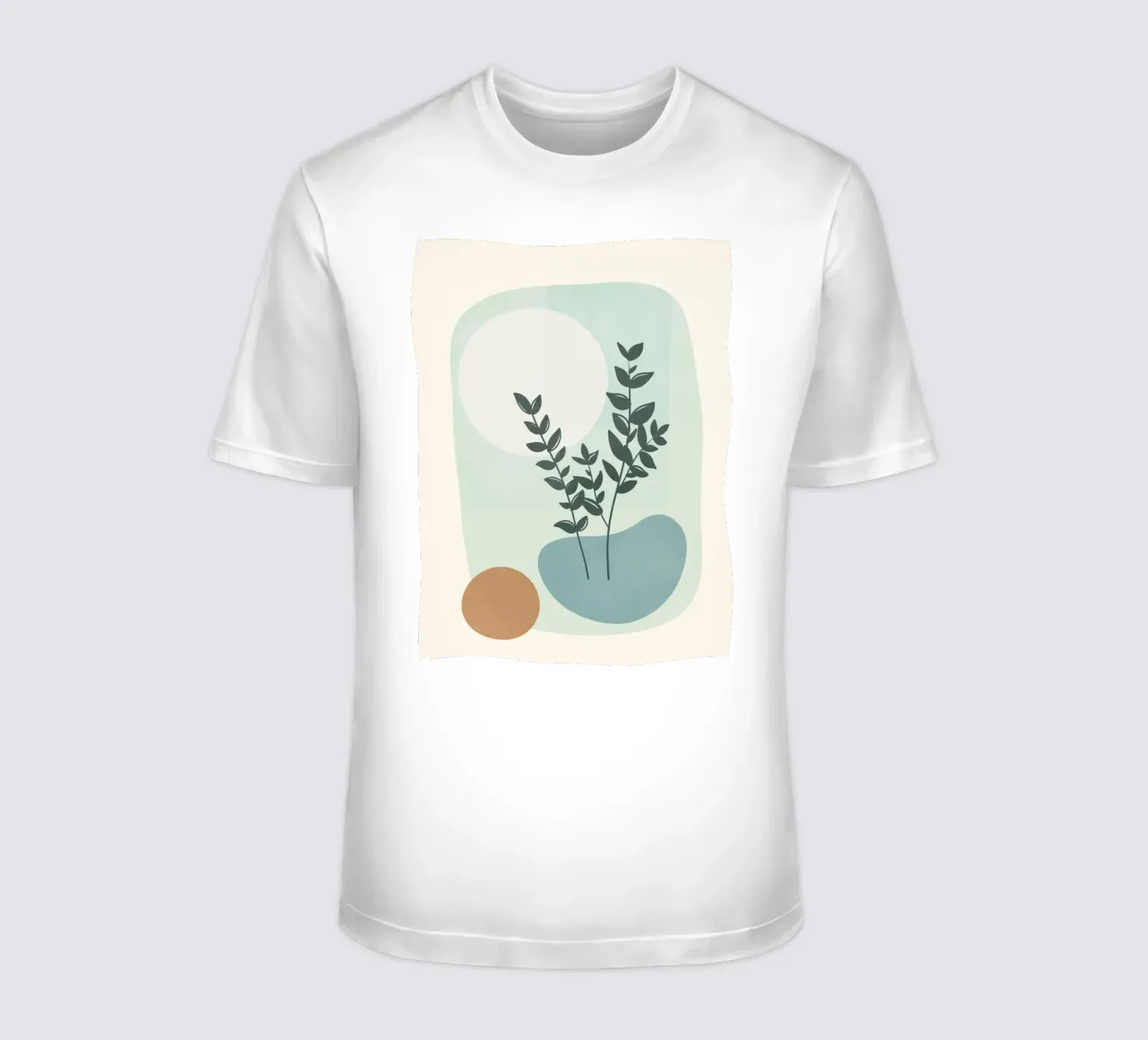 Azzurro Shapes No.2 t-shirt da cityart