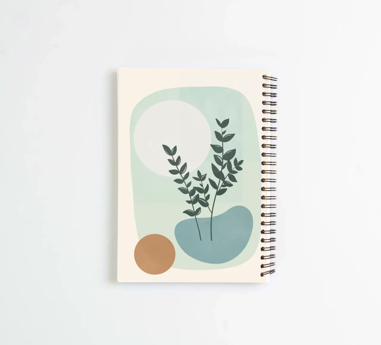 Azzurro Shapes No.2 spiral notebook by cityart