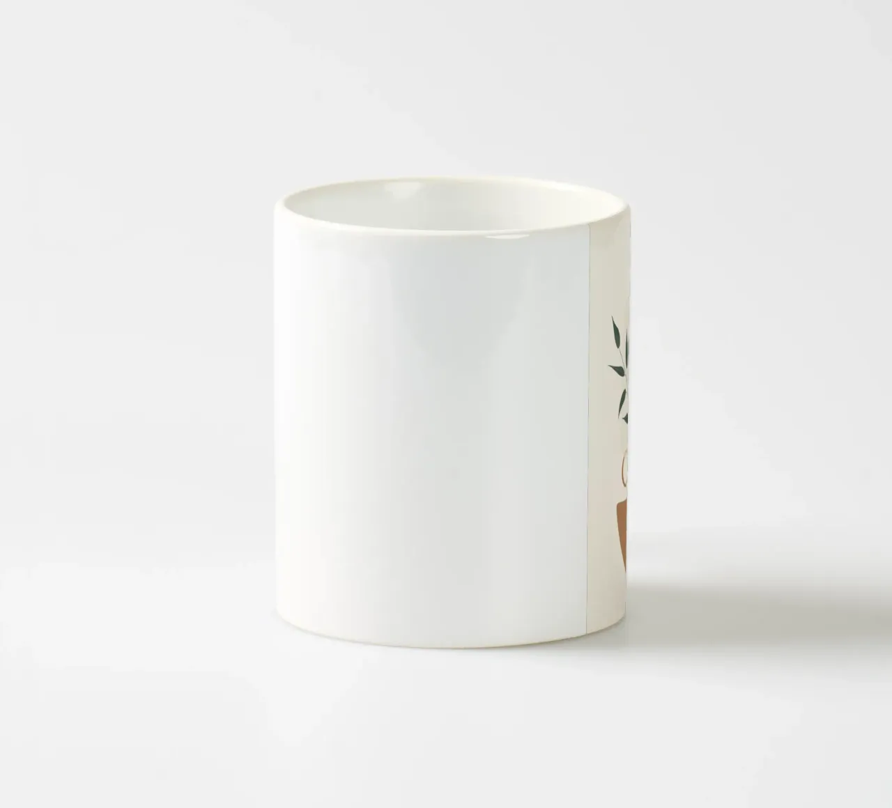 Azzurro Shapes No.4 tazza in ceramica da cityart