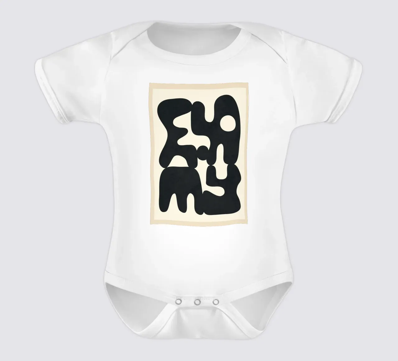 Modern Abstract Art 88 short-sleeve baby romper by cityart
