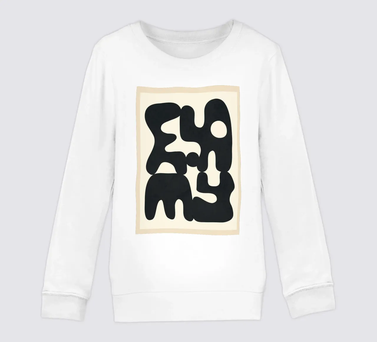 Modern Abstract Art 88 kids sweatshirt by cityart