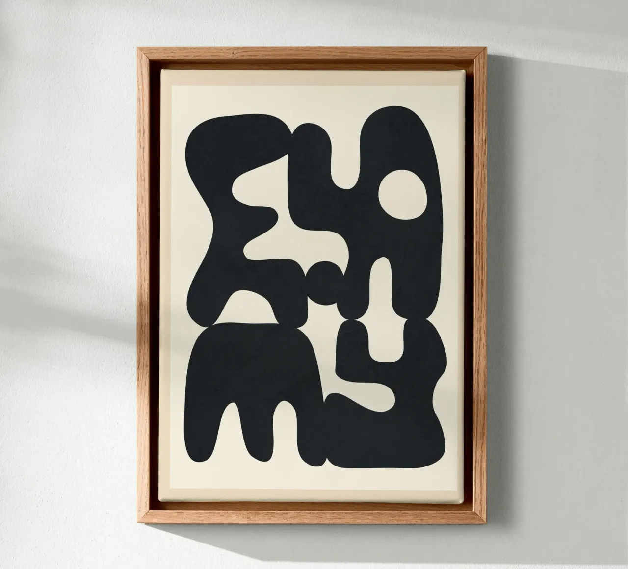 Modern Abstract Art 88 tela con Cornice a cassetta da cityart