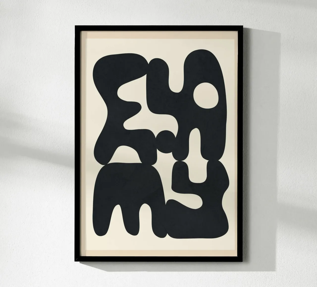 Modern Abstract Art 88 poster con telaio in legno da cityart