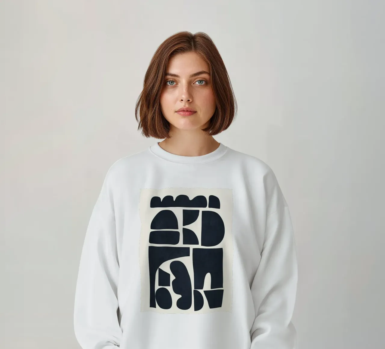 Modern Abstract Shapes 28 felpa da cityart