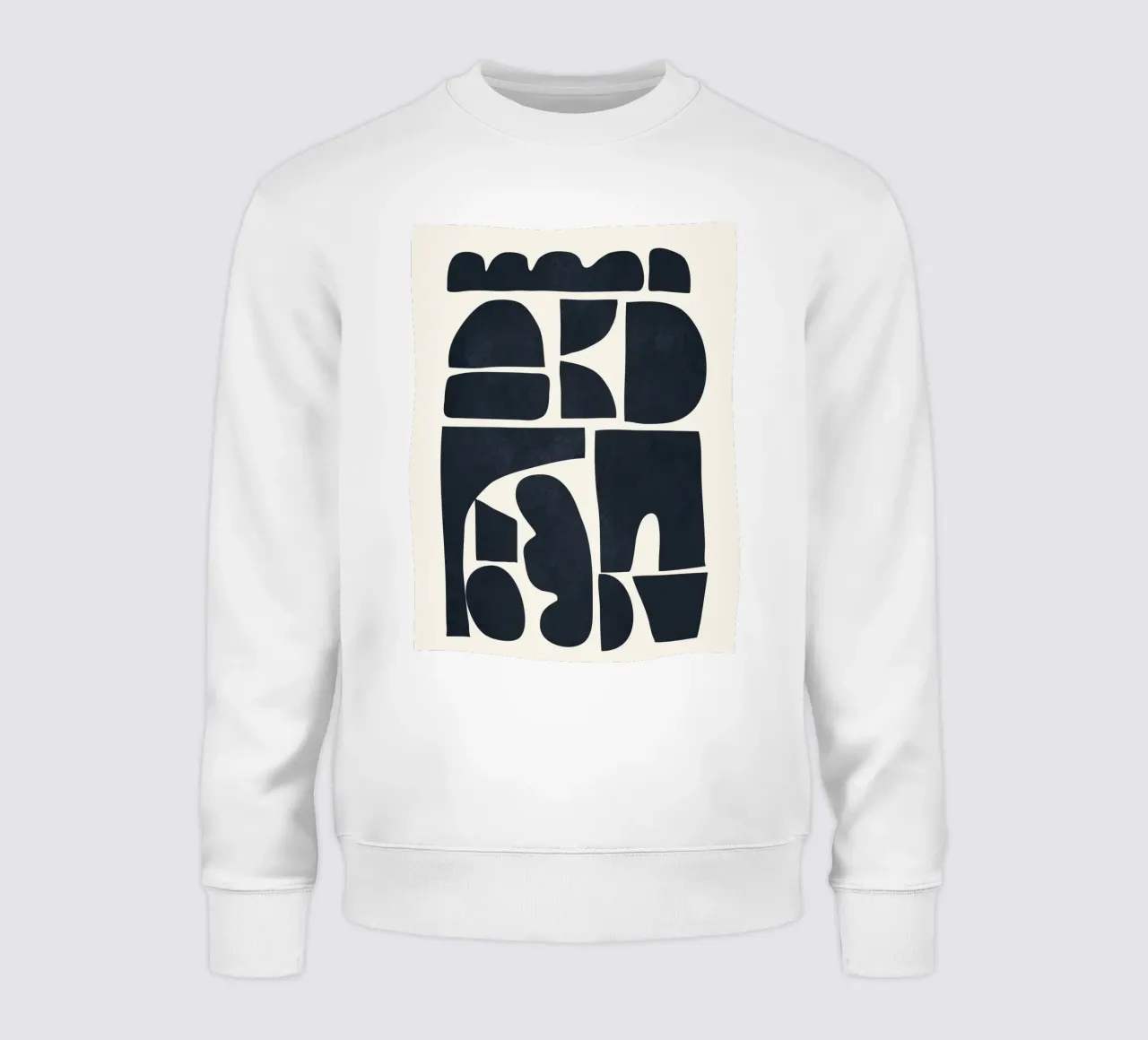 Modern Abstract Shapes 28 felpa da cityart