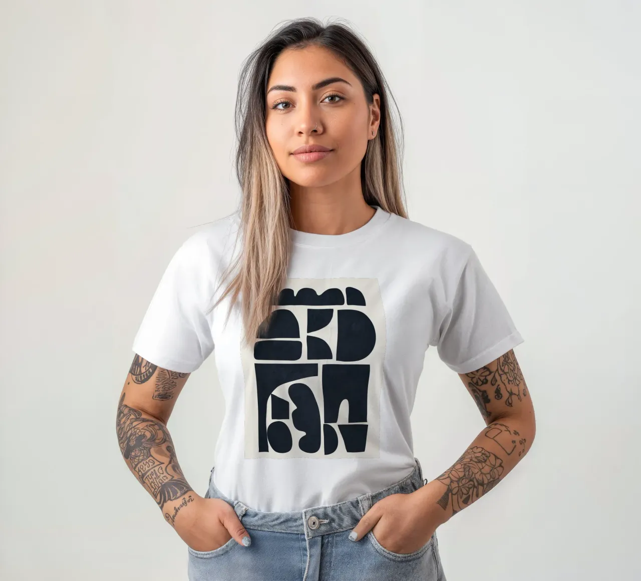 Modern Abstract Shapes 28 t-shirt da cityart