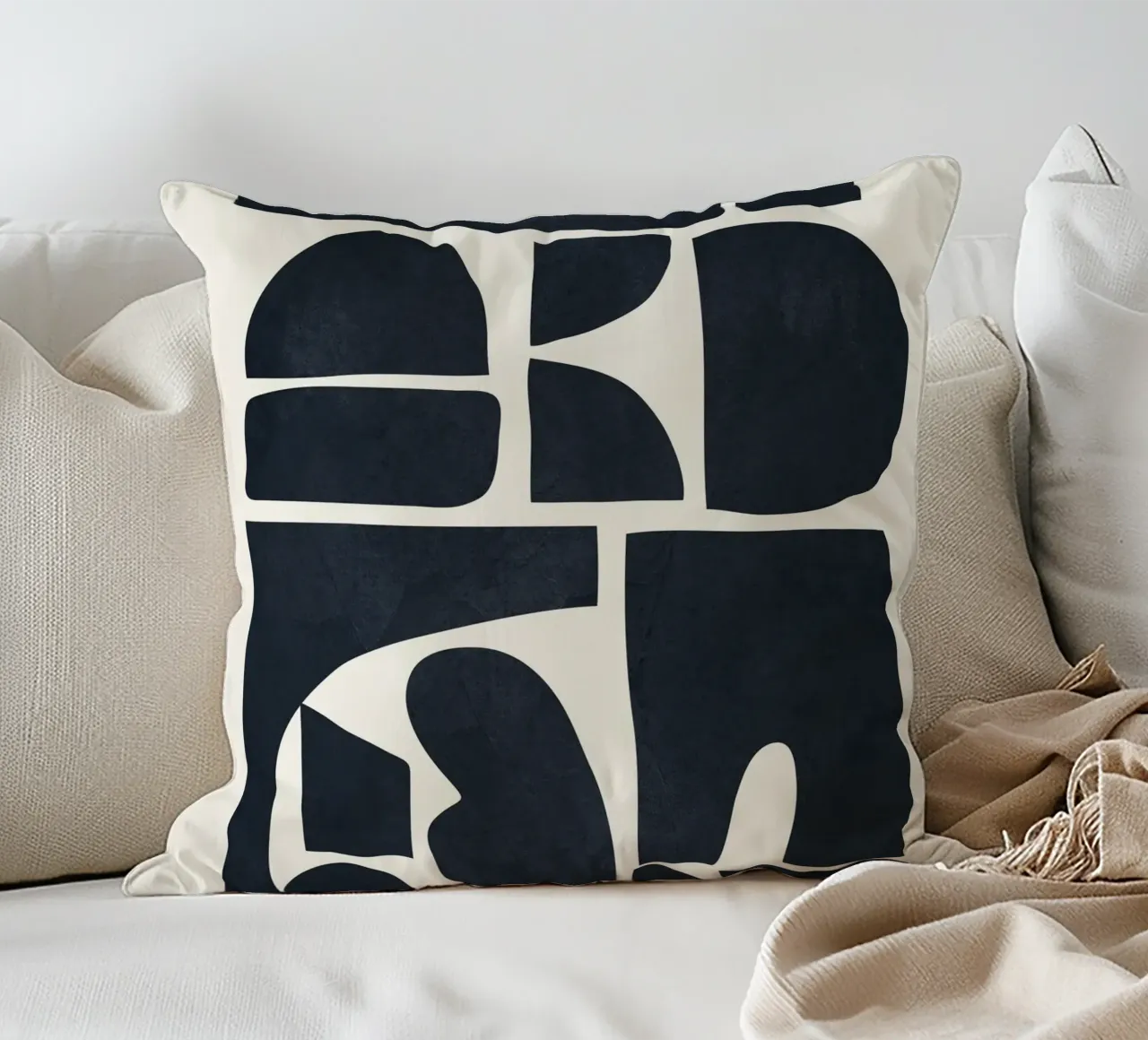 Modern Abstract Shapes 28 cuscino da cityart
