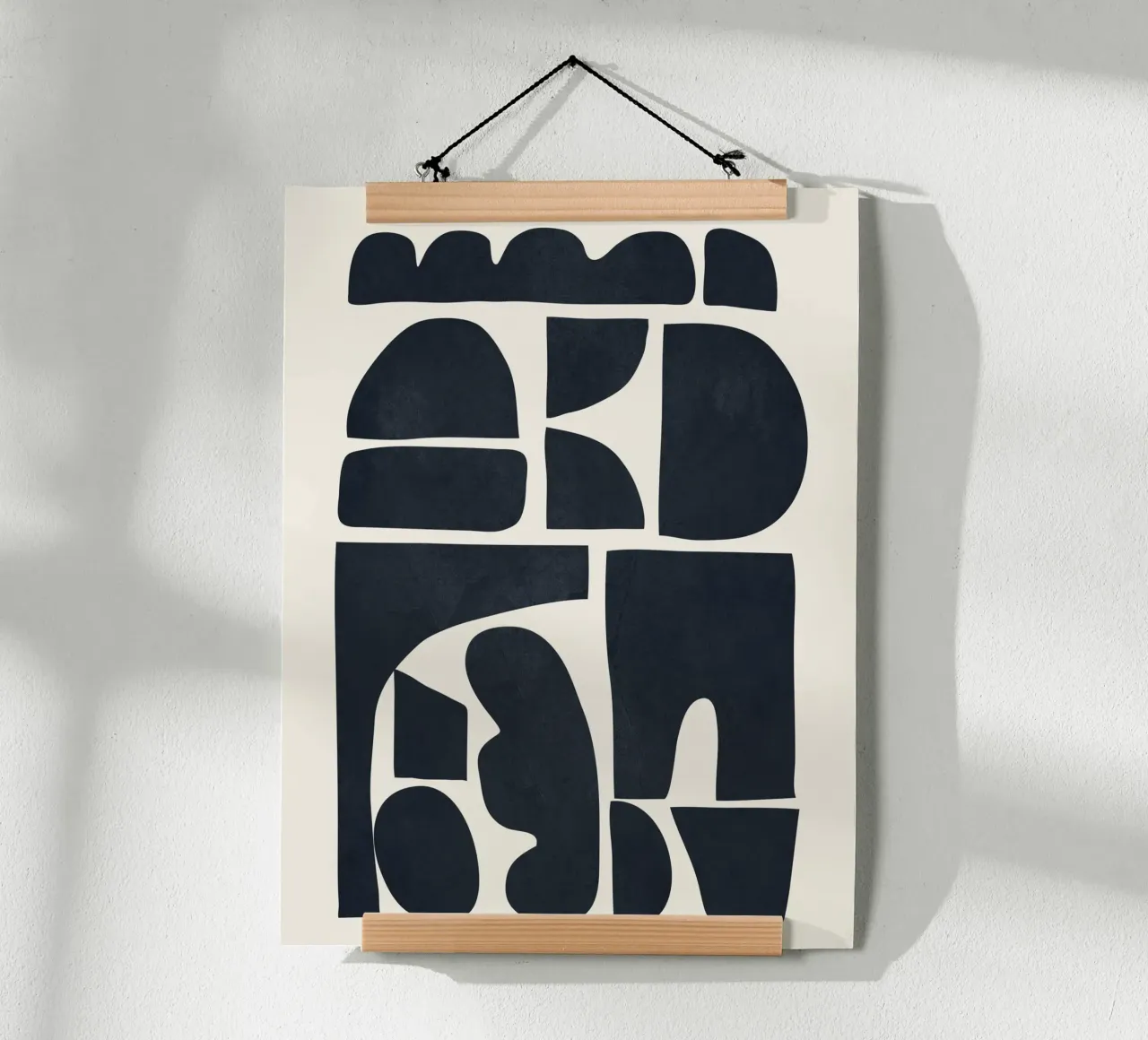 Modern Abstract Shapes 28 carta hahnemühle da cityart