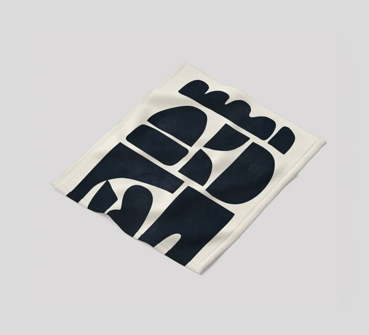 Modern Abstract Shapes 28 coperta in pile da cityart