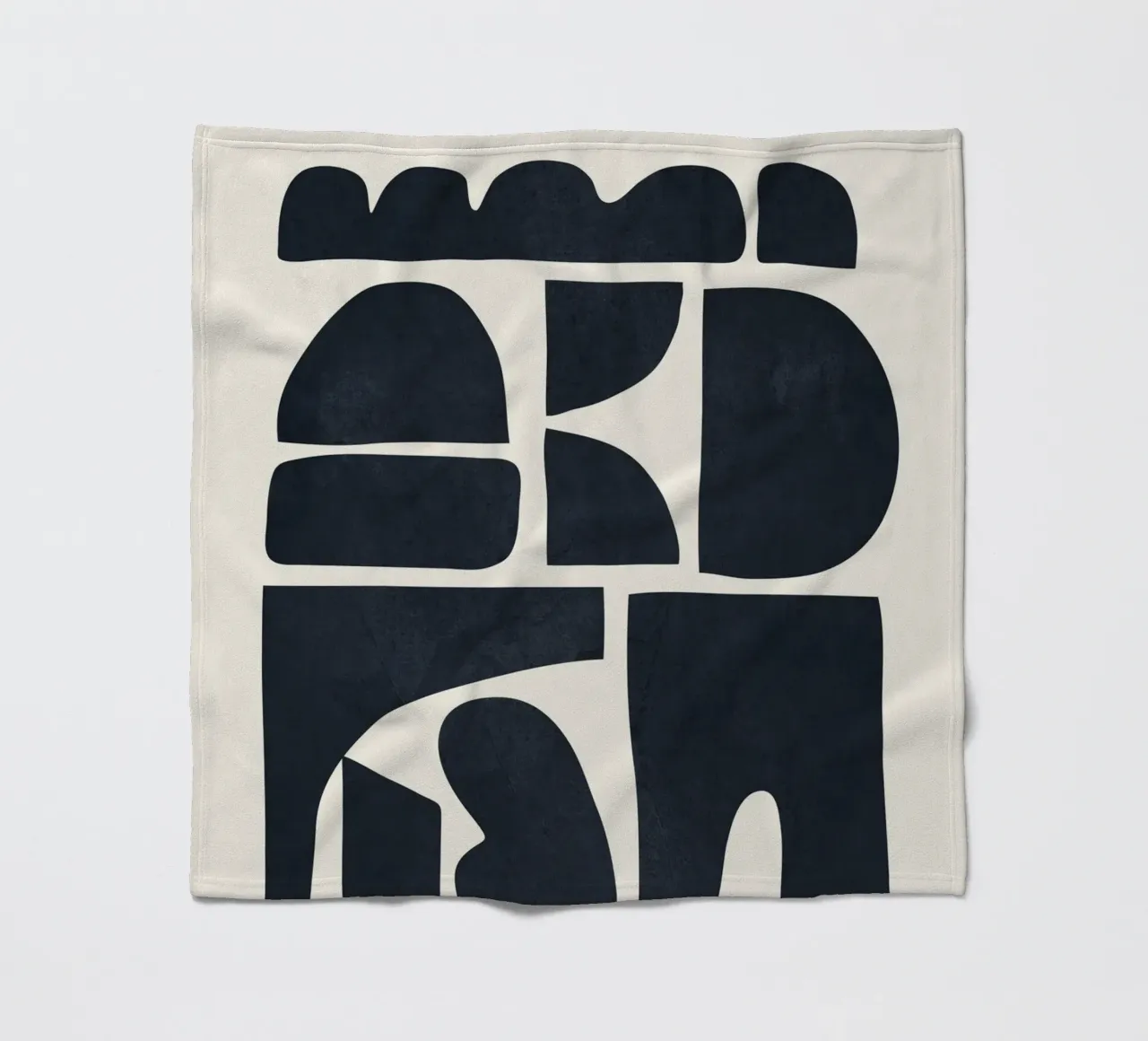 Modern Abstract Shapes 28 coperta in pile da cityart