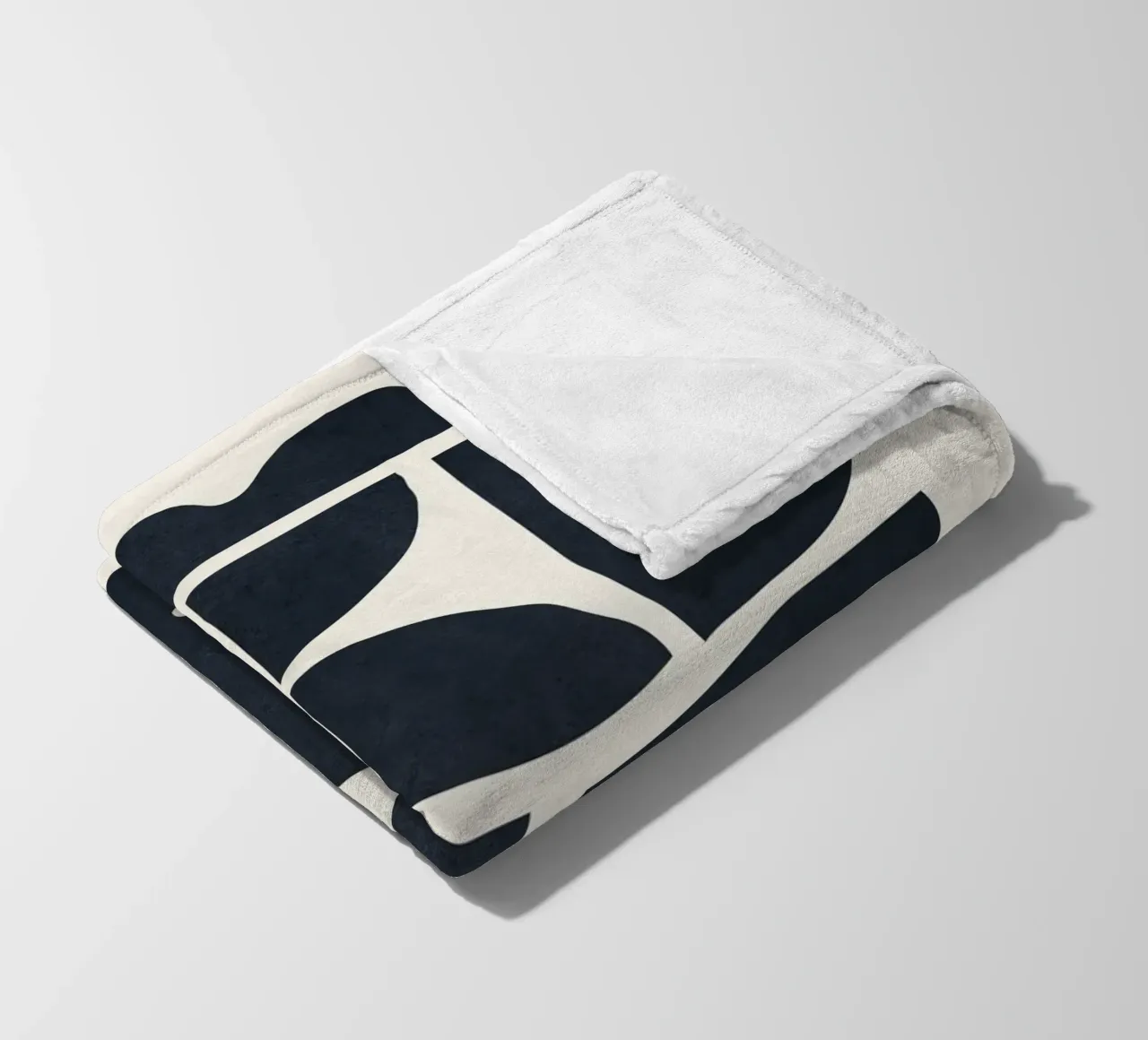 Modern Abstract Shapes 28 coperta in pile da cityart
