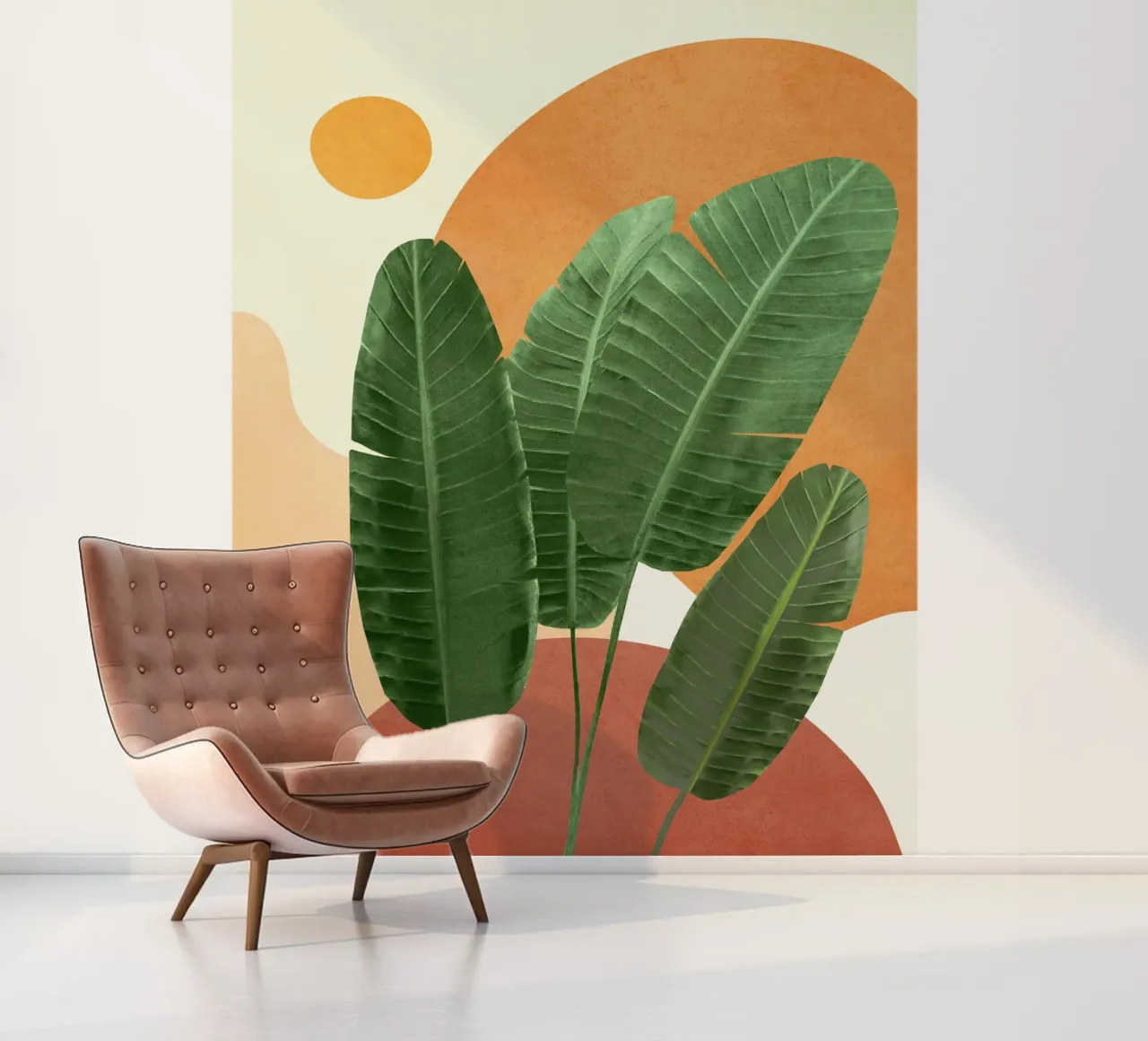 Banana Leaves photo wallpaper by Flow Line