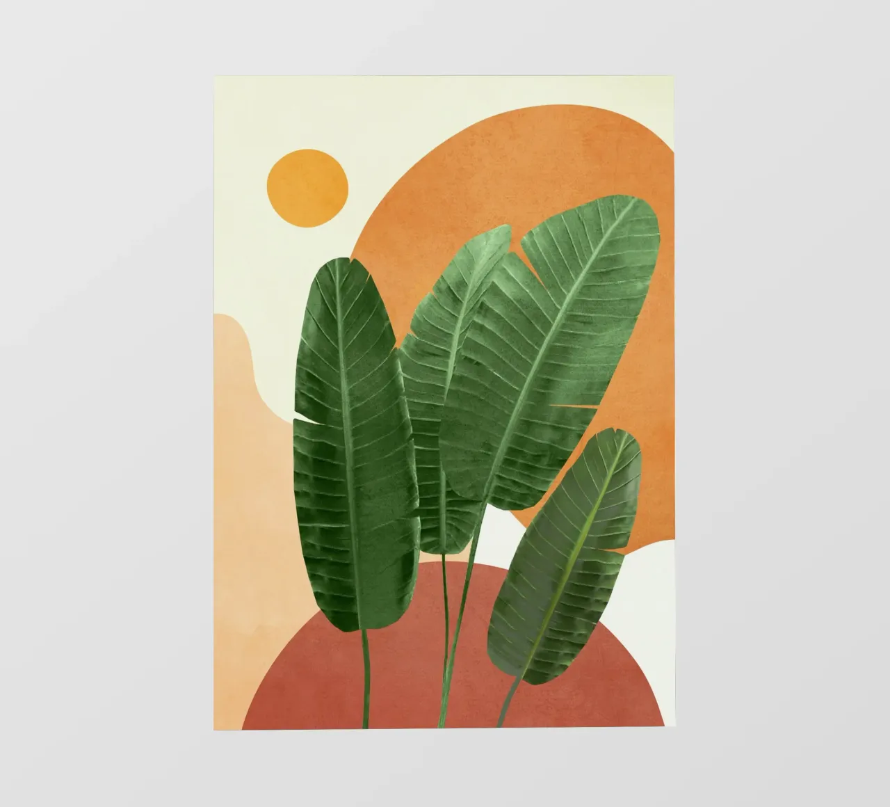 Banana Leaves photo wallpaper by Flow Line