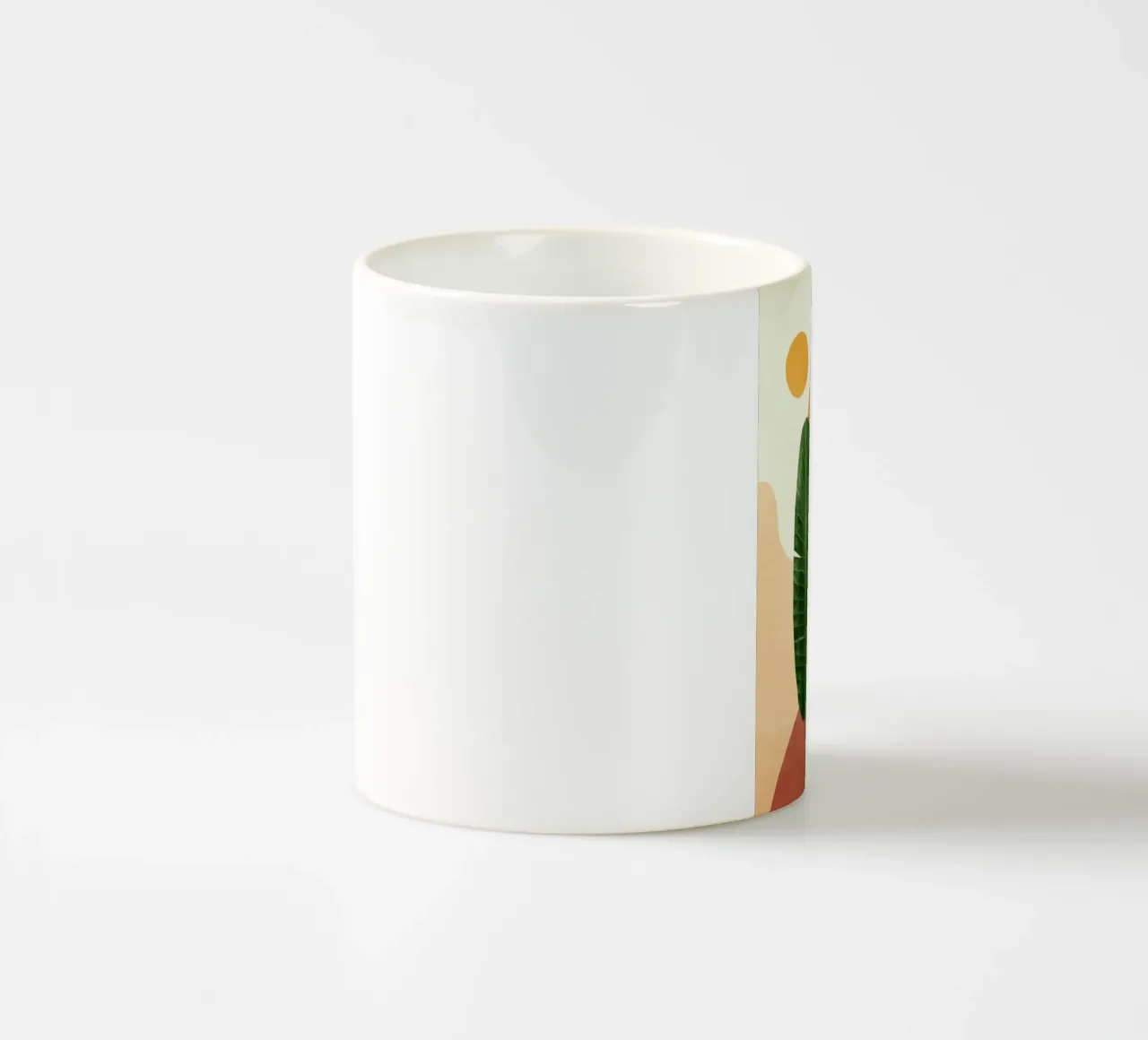 Banana Leaves tazza in ceramica da Flow Line