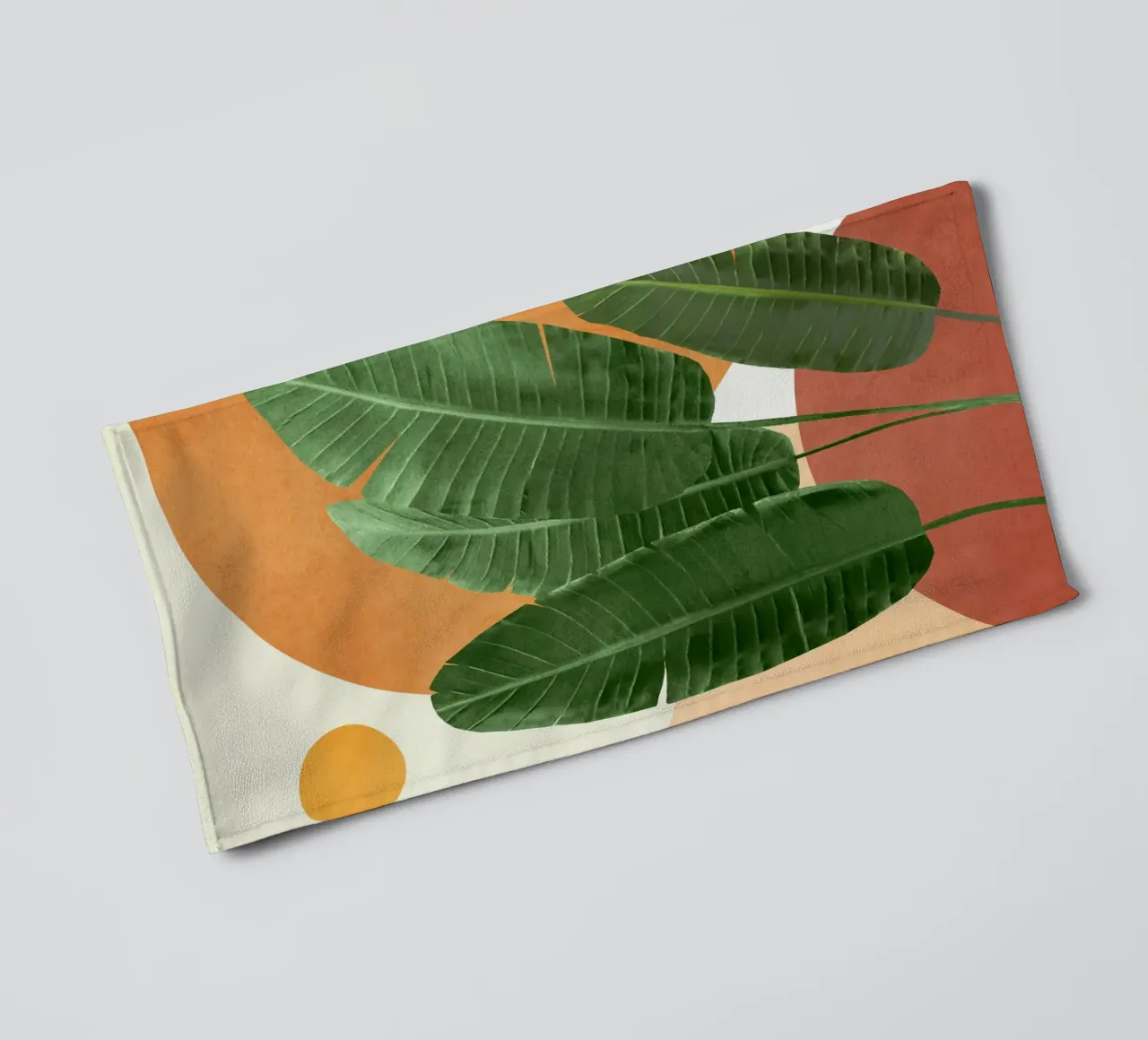 Banana Leaves towel by Flow Line