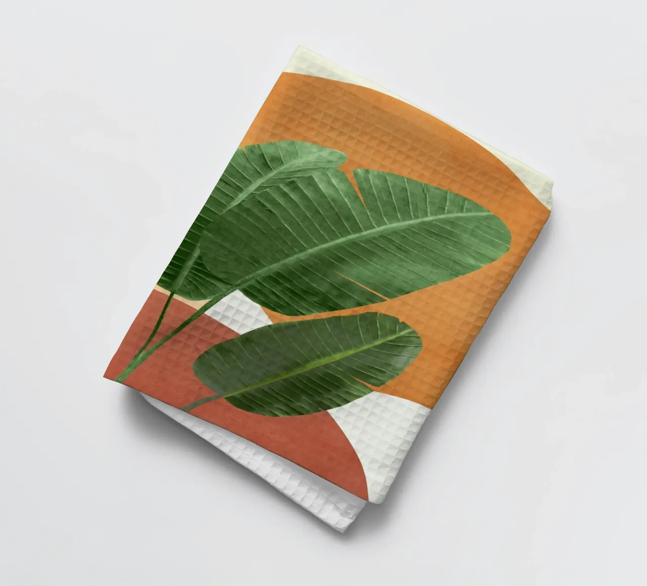 Banana Leaves canovaccio da cucina da Flow Line