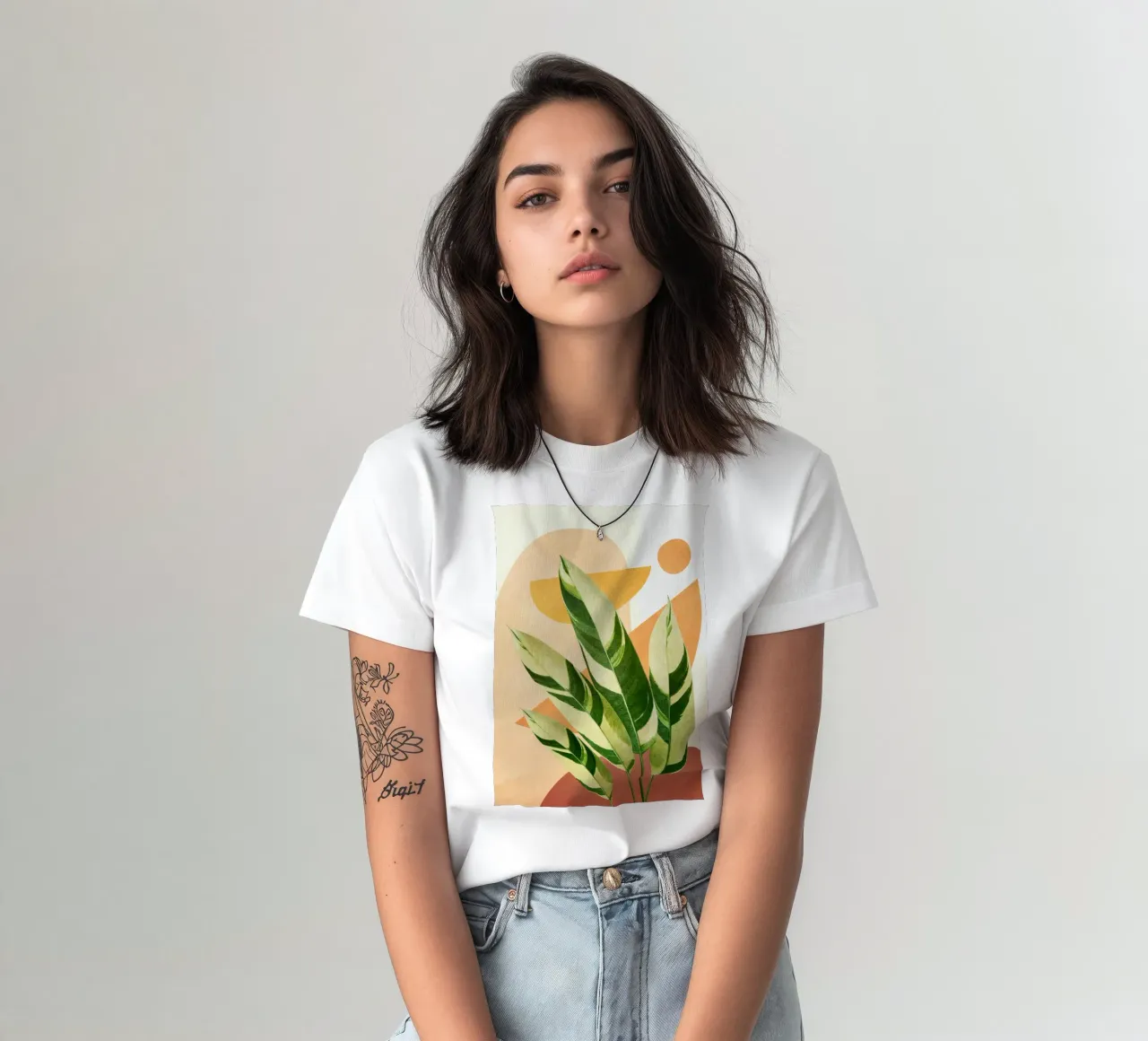 Summer Banana Leaves t-shirt da Flow Line