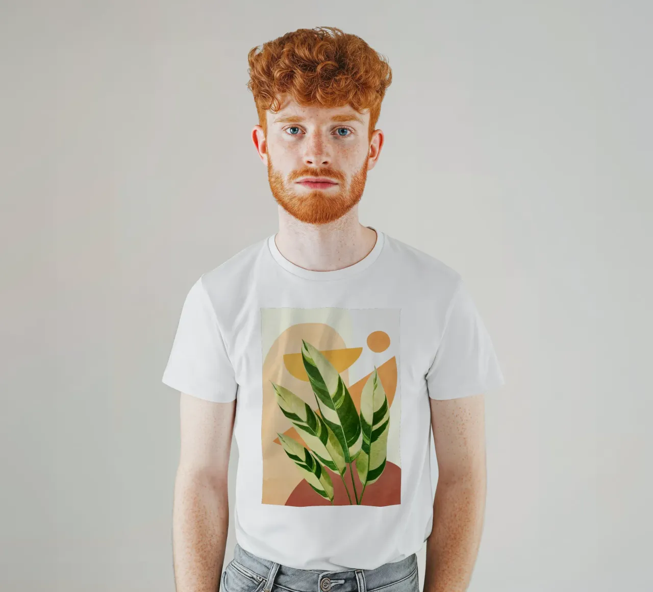 Summer Banana Leaves t-shirt da Flow Line