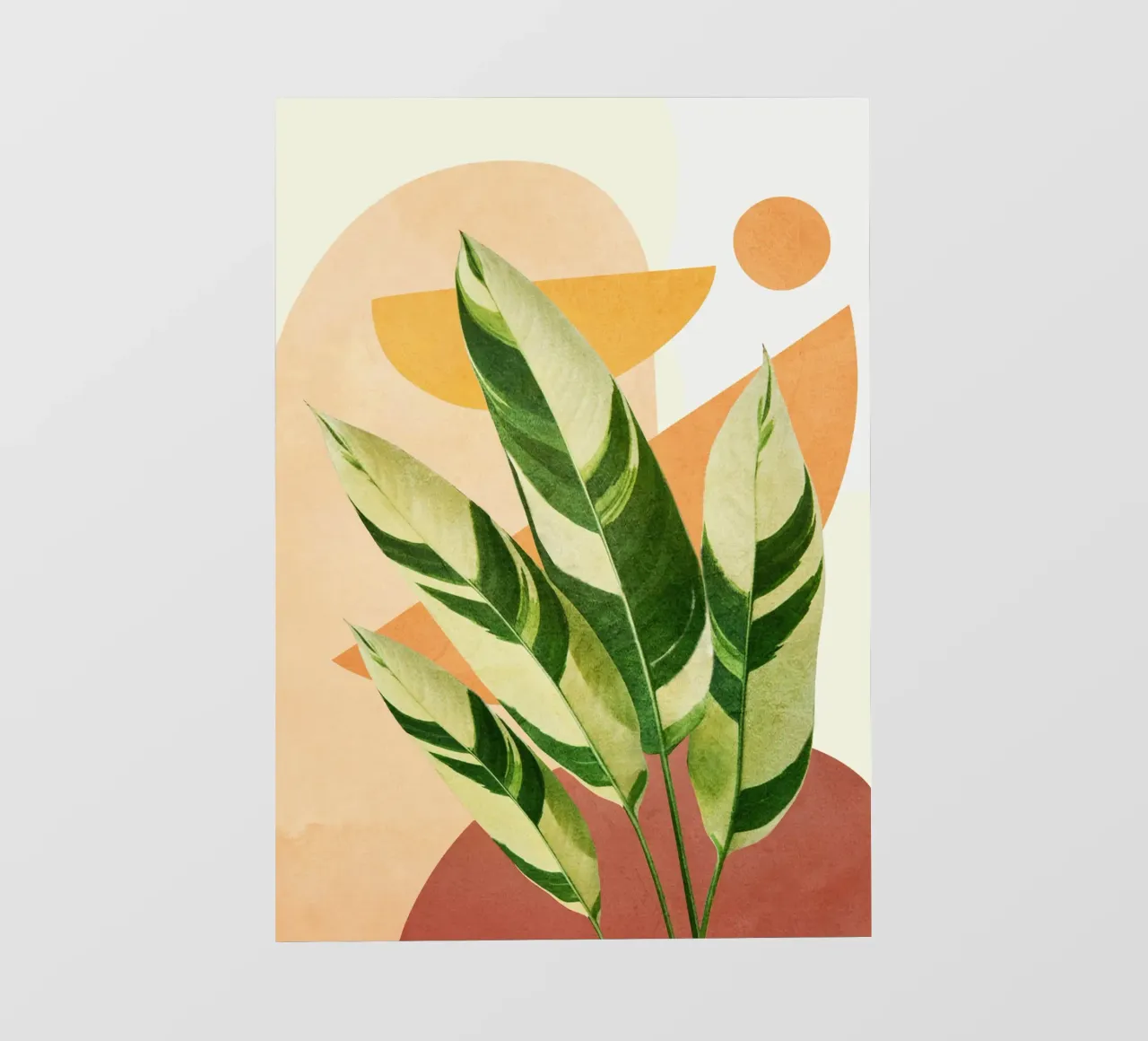 Summer Banana Leaves pellicola backlit da Flow Line