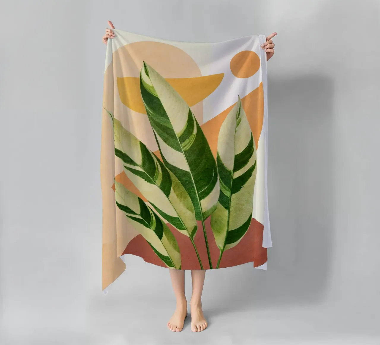 Summer Banana Leaves telo mare da Flow Line