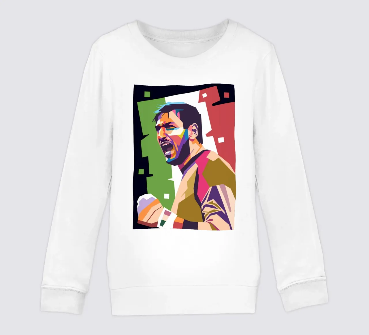 Donnarumma icona del calcio felpa bambino da Hantamrata